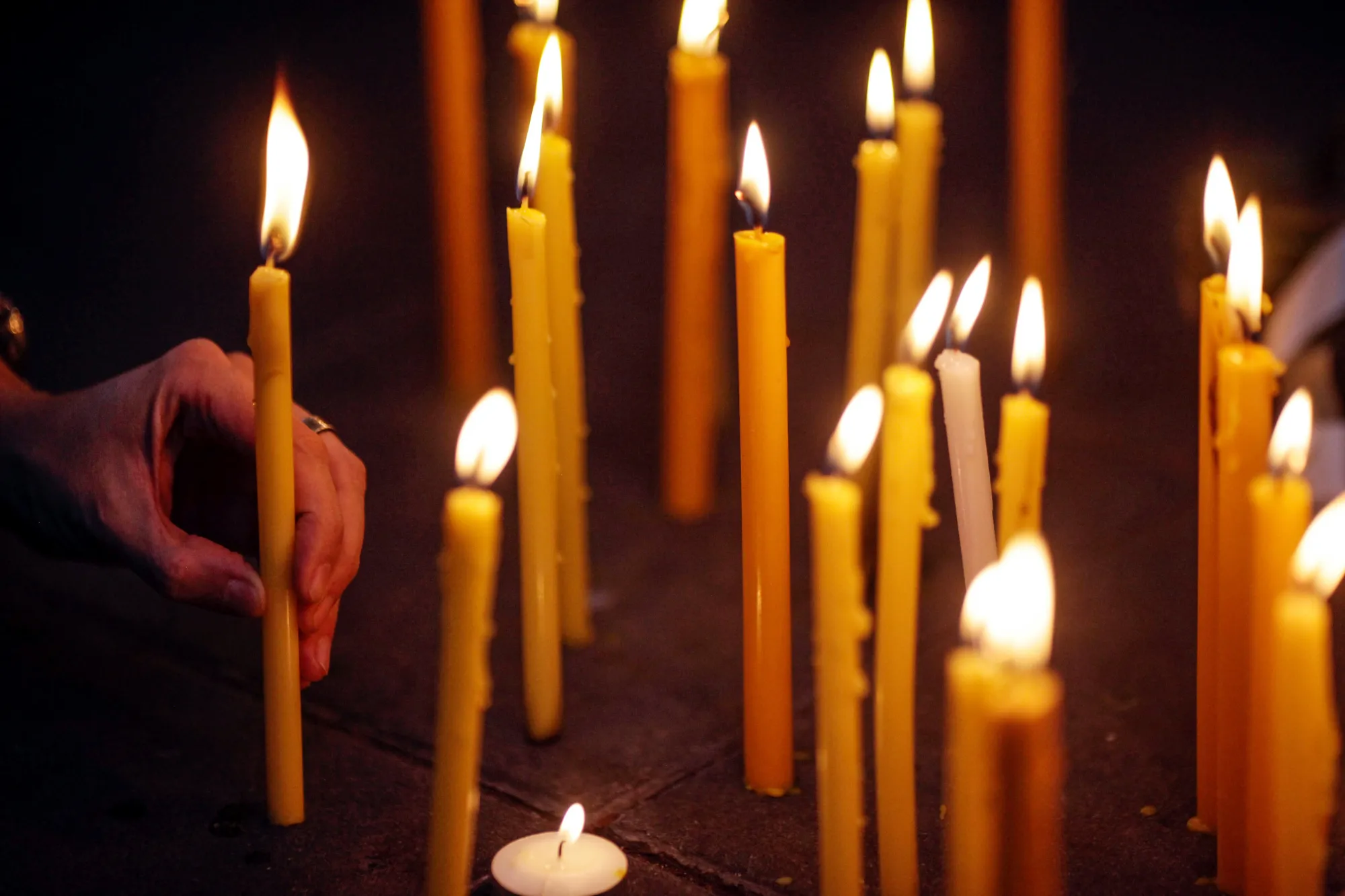 Another day, another vigil.
