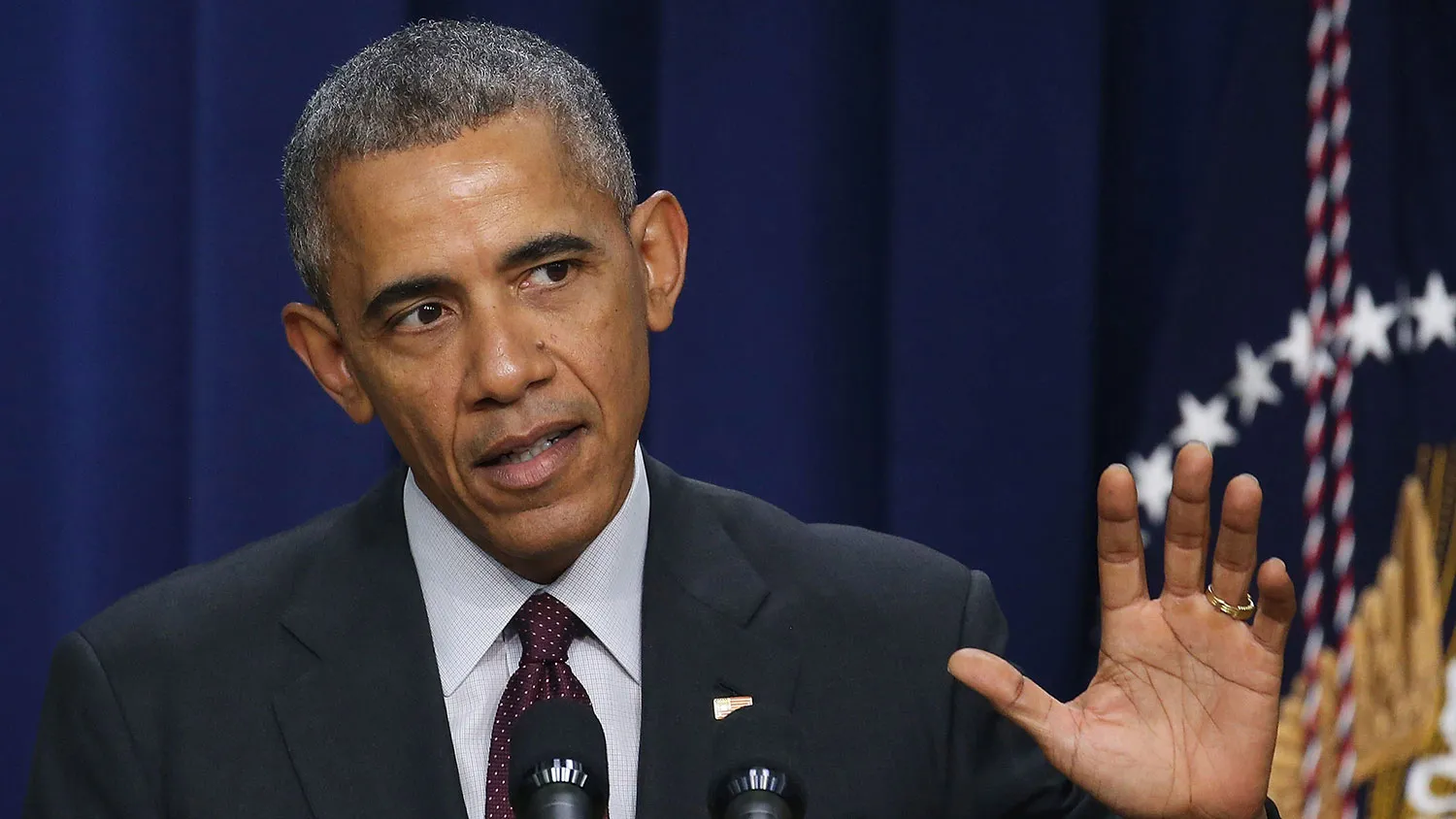President Barack Obama speaks at the White House on Jan. 29, 2016.
