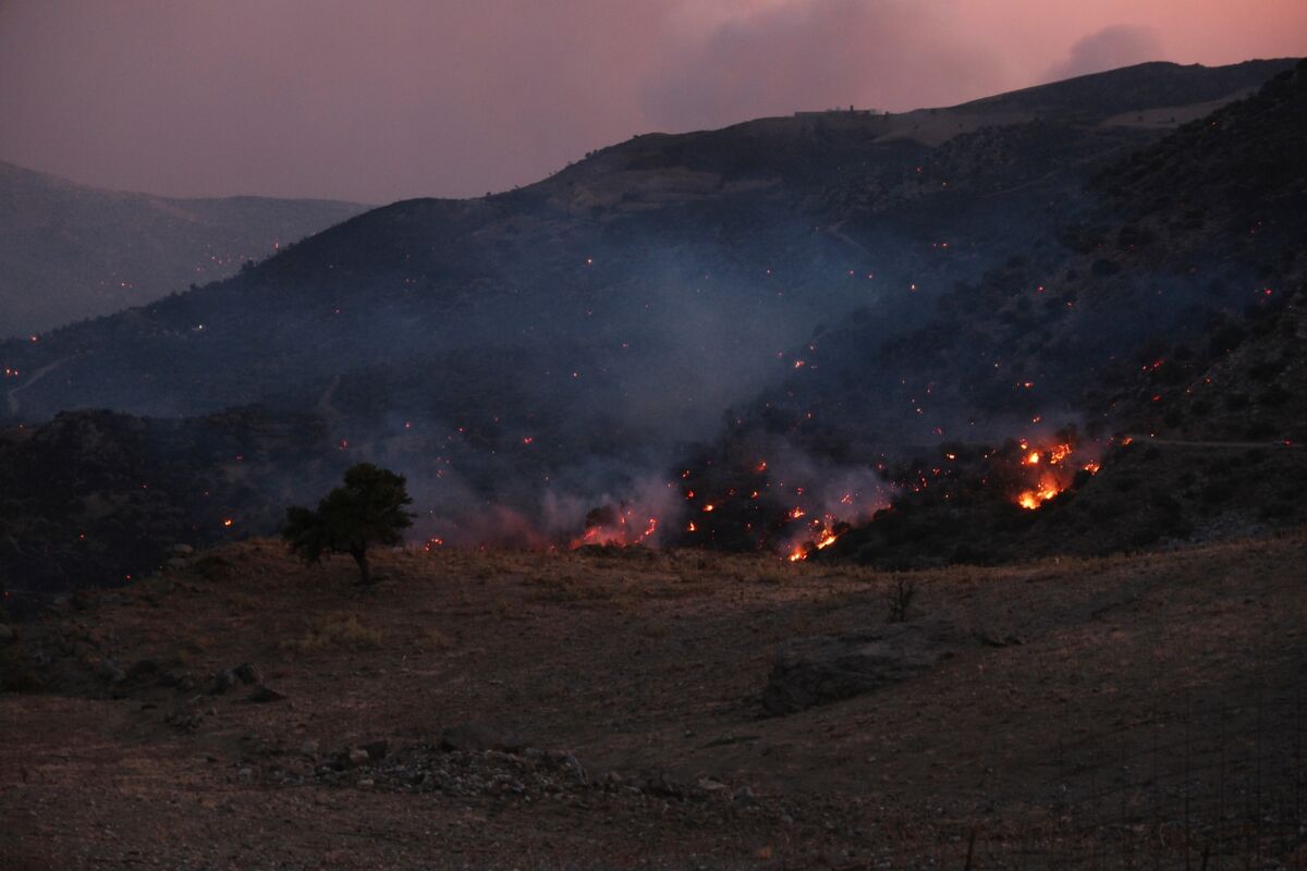 Europe Wildfire Threat Shifts East as New Blazes Erupt in Greece