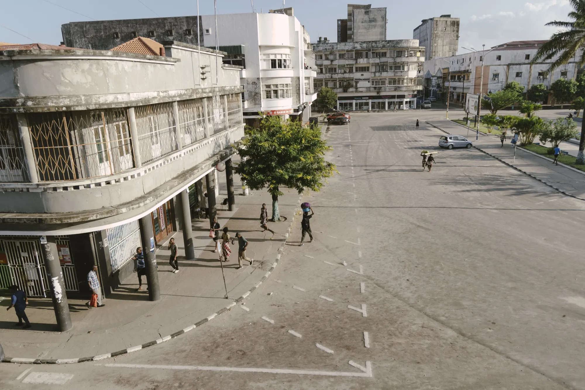 Municipal Square in Beira, Mozambique.