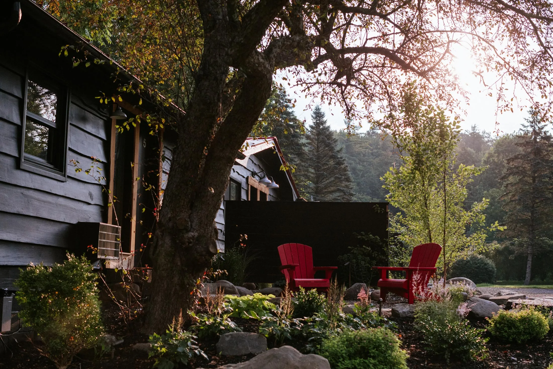 The Leeway in Mount Tremper where rooms start at $185 per night.