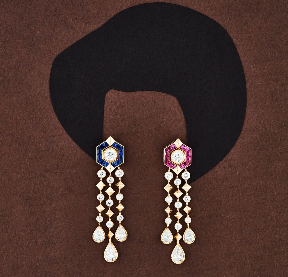 bulgari color collection earrings