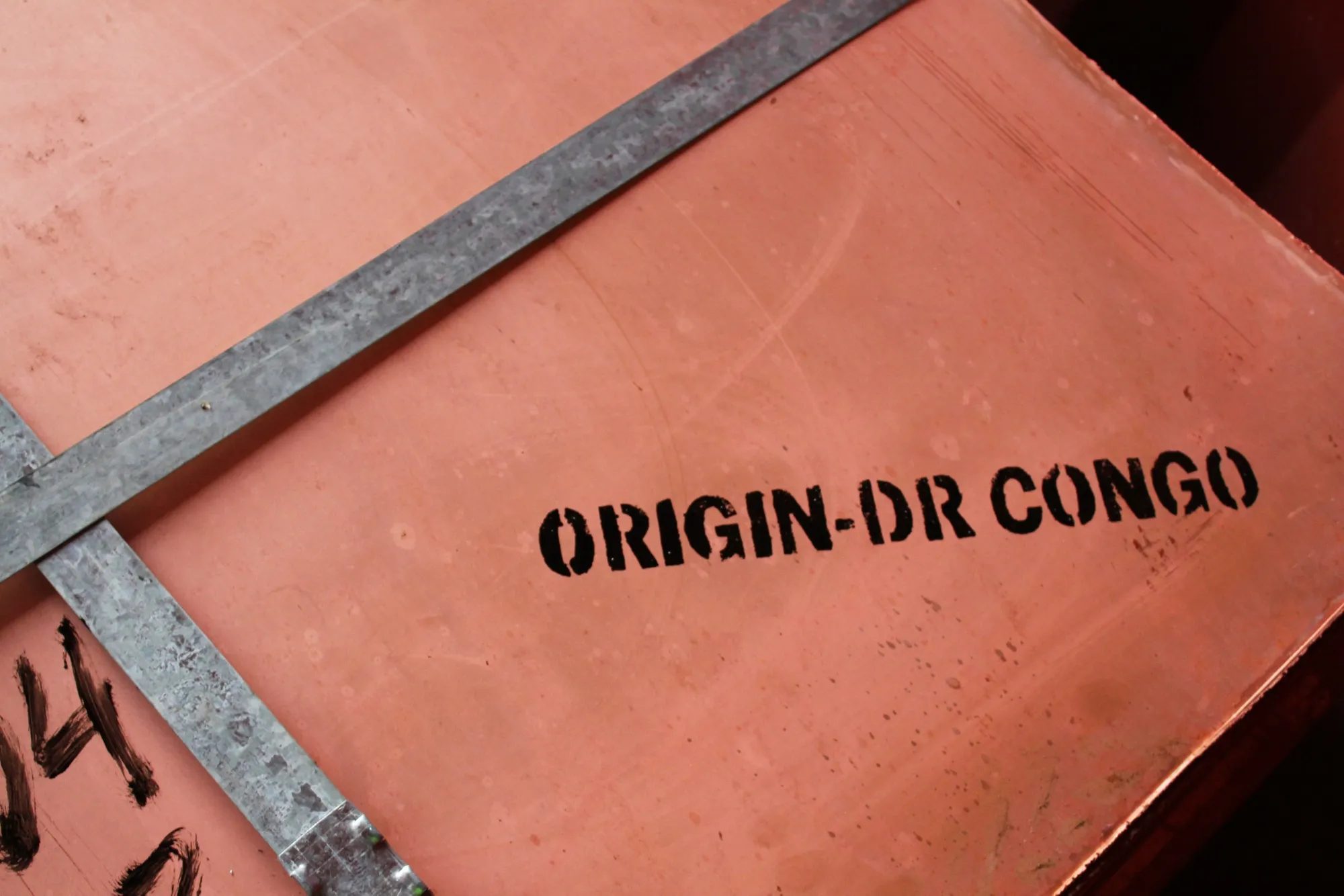 Copper cathode sheets ready for export at&nbsp;the Etoile mine&nbsp;operated by Chemaf Sarl&nbsp;near Lubumbashi, the Democratic Republic of Congo.
