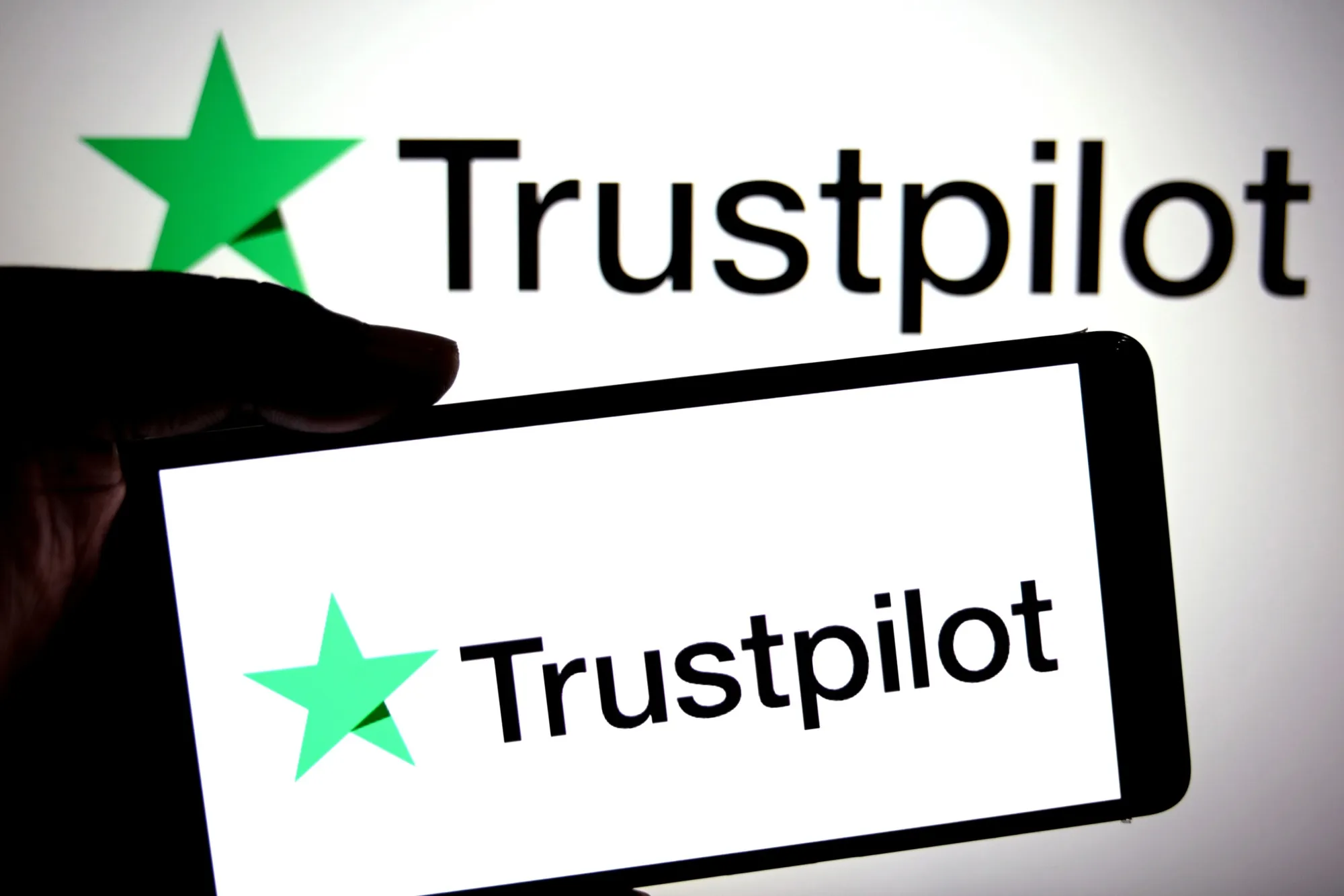 The Trustpilot logo.