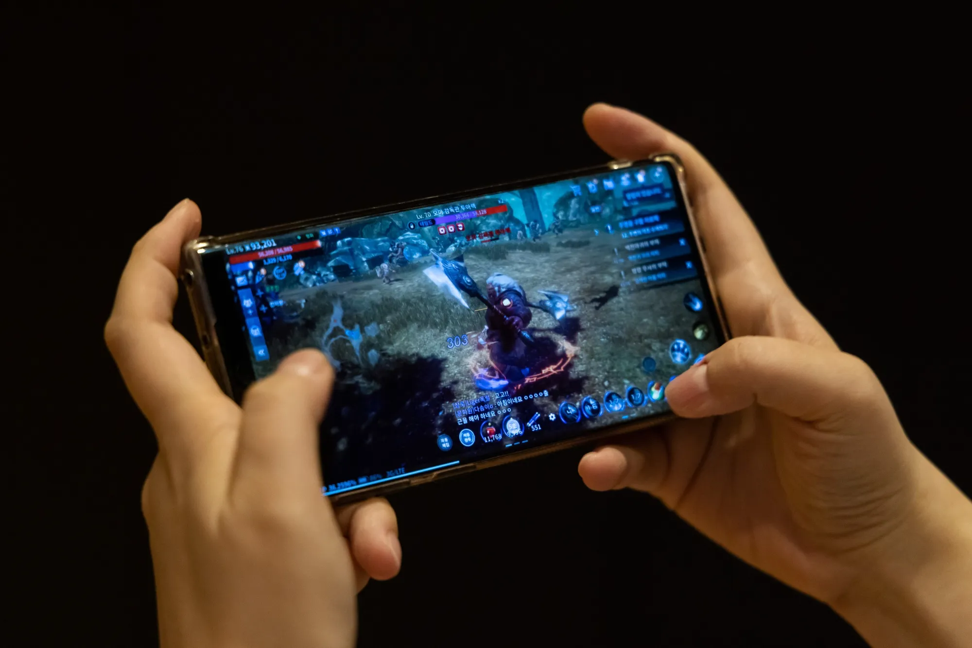 Wemade Co.'s Mir4 mobile game.