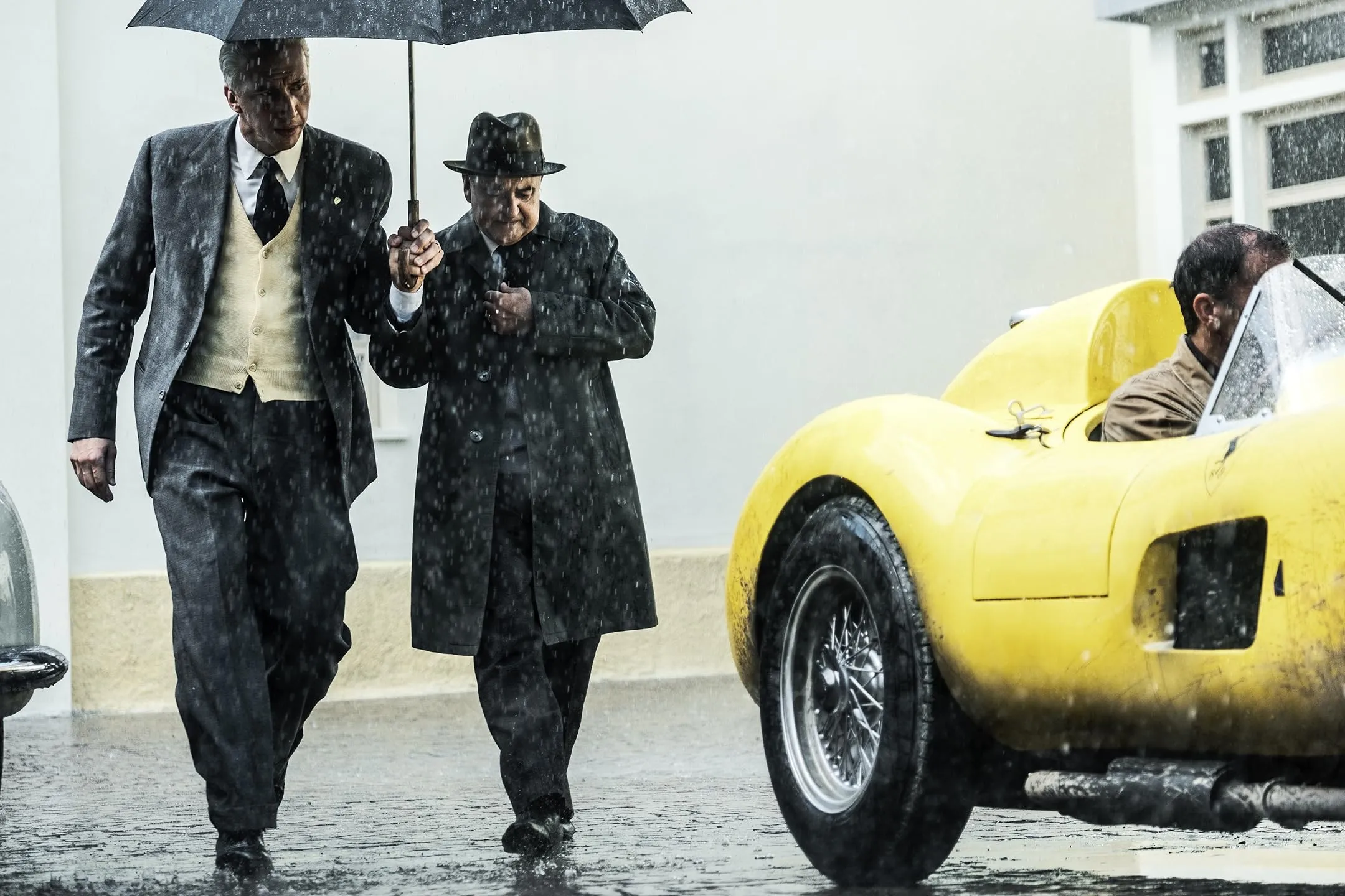 Driver plays the ambitious businessman Enzo Ferrari.