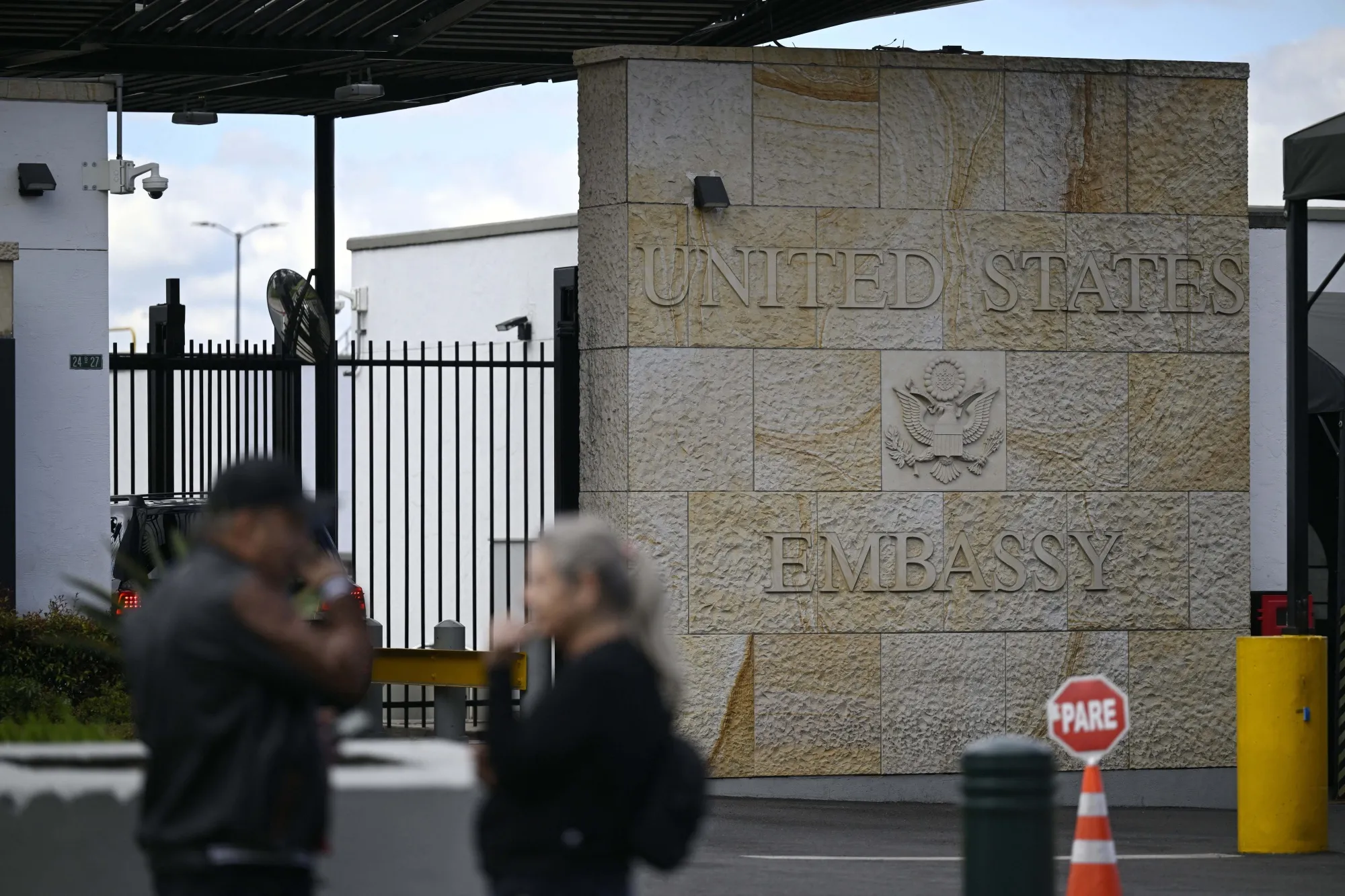 The United States Embassy in Bogota.