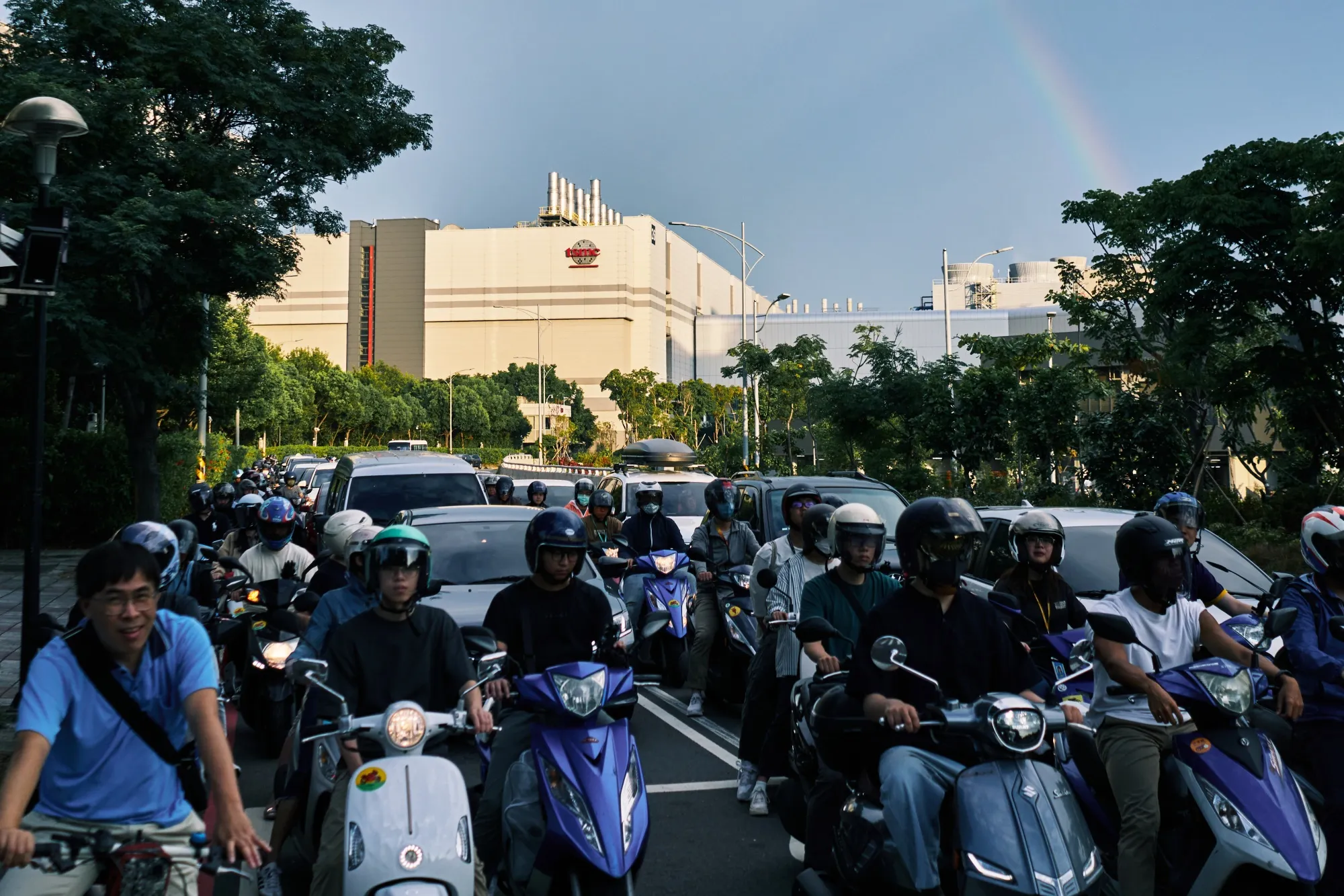 The TSMC campus in Hsinchu.