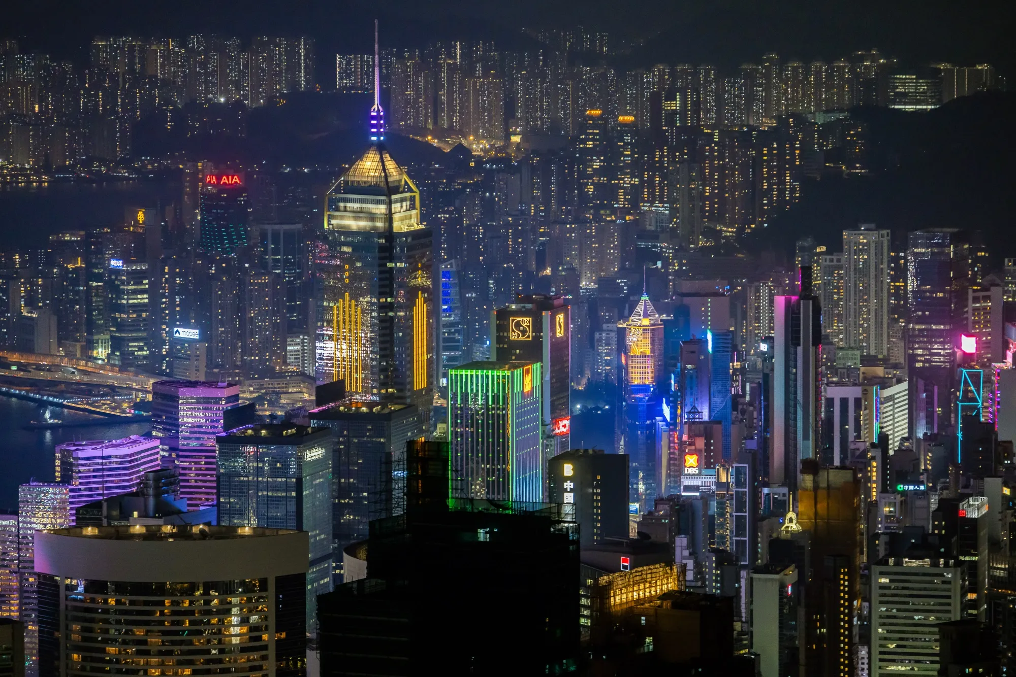 Buildings in Hong Kong