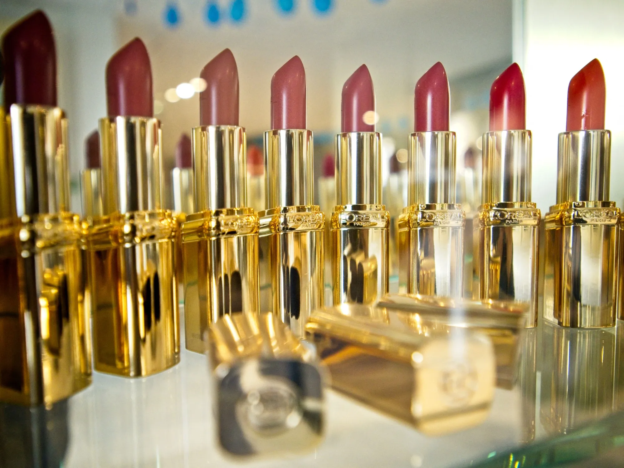 L'Oreal lipsticks.