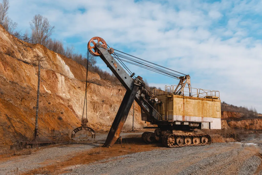 A graphite mine in Ukraine.