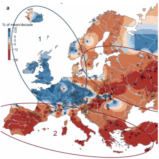 Massive Study of European Flooding Sees North-South Climate Split