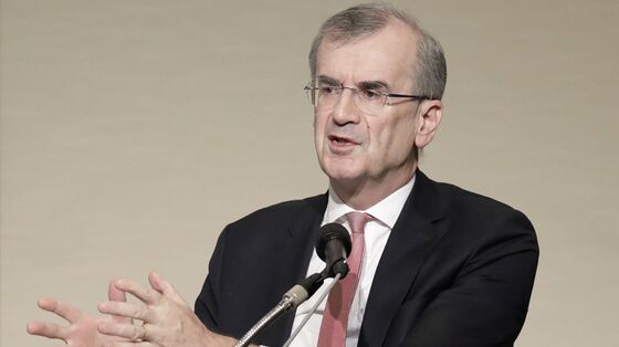 ECB’s Villeroy Sees Path to Crisis Exit by March Next Year