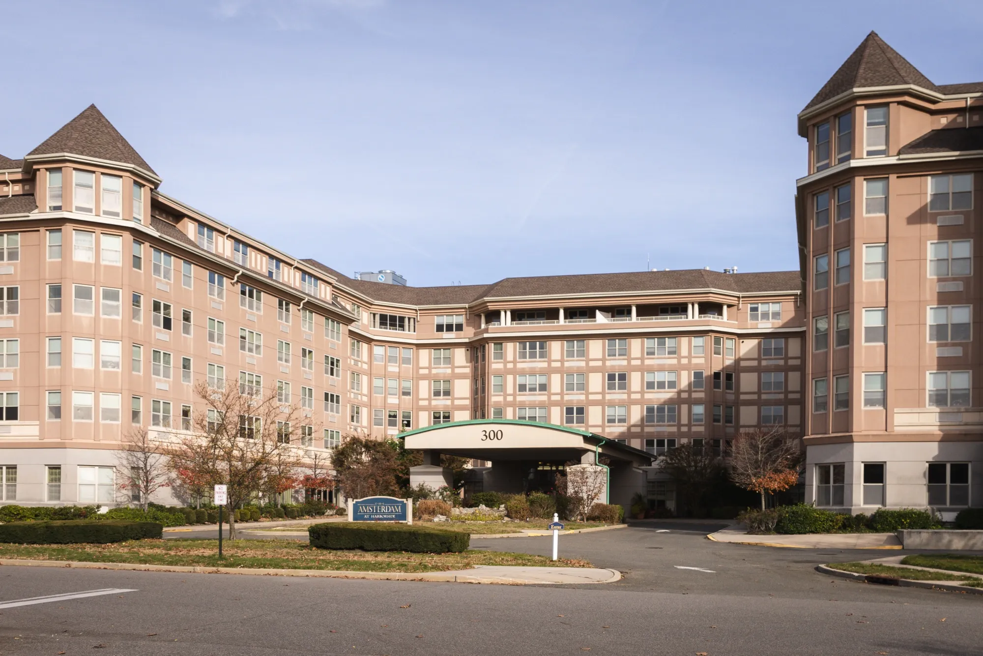 The Harborside building, in Port Washington, Long Island, NY on Nov. 17, 2024. Gaia Squarci for Bloomberg