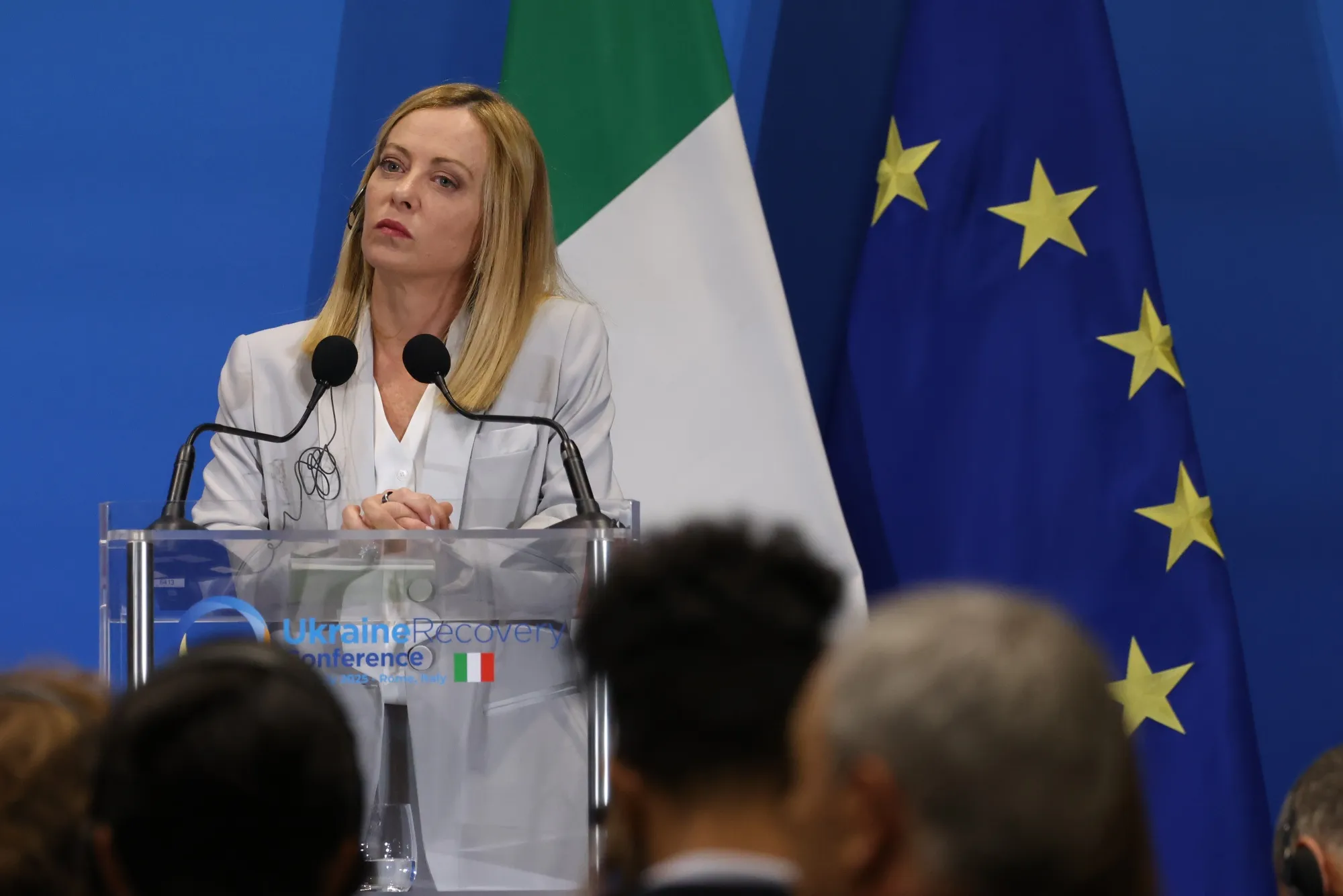 Italy's prime minister&nbsp;Giorgia Meloni