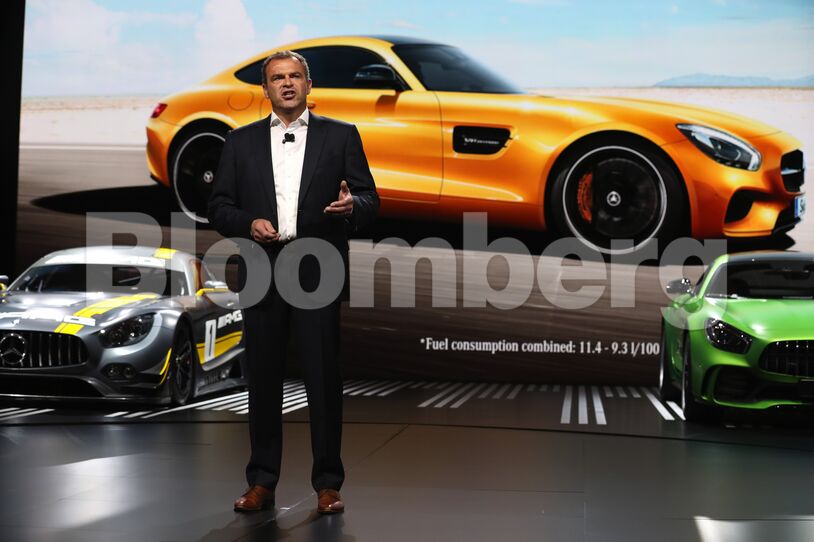 Daimler AG Hold Mercedes-Benz AMG Event Ahead Of The Paris Motor Show