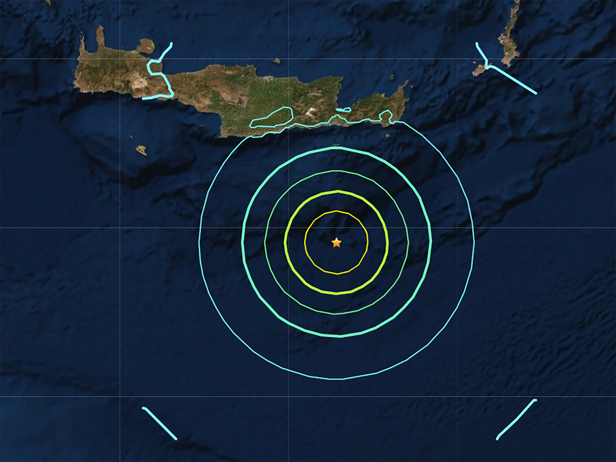 Crete Earthquake Quake Shakes Mediterranean Sea Near Greece Bloomberg