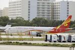 A Boeing Co. 737 Max 8 aircraft operated by Hainan Airlines Holdings Co. stands at Haikou Meilan International Airport in Haikou, Hainan province, China, on Tuesday, March 26, 2019.