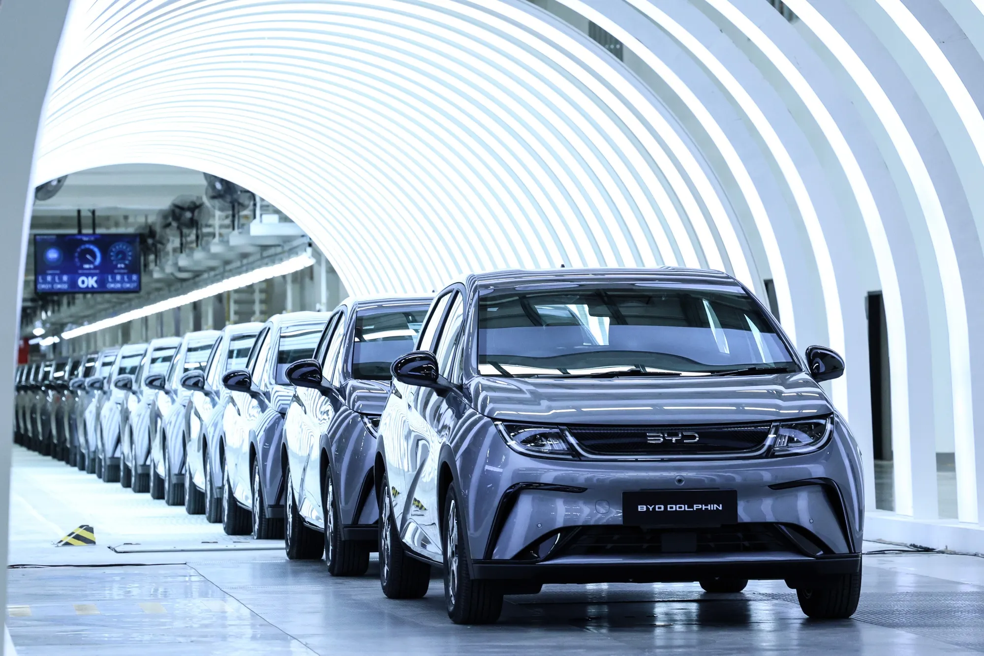 BYD Shares Hit Record High Trouncing Tesla TSLA Stock This Year Bloomberg