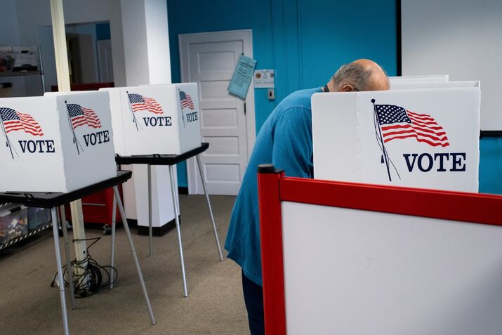 Residents Cast Ballots Ahead Of Michigan Primary Election
