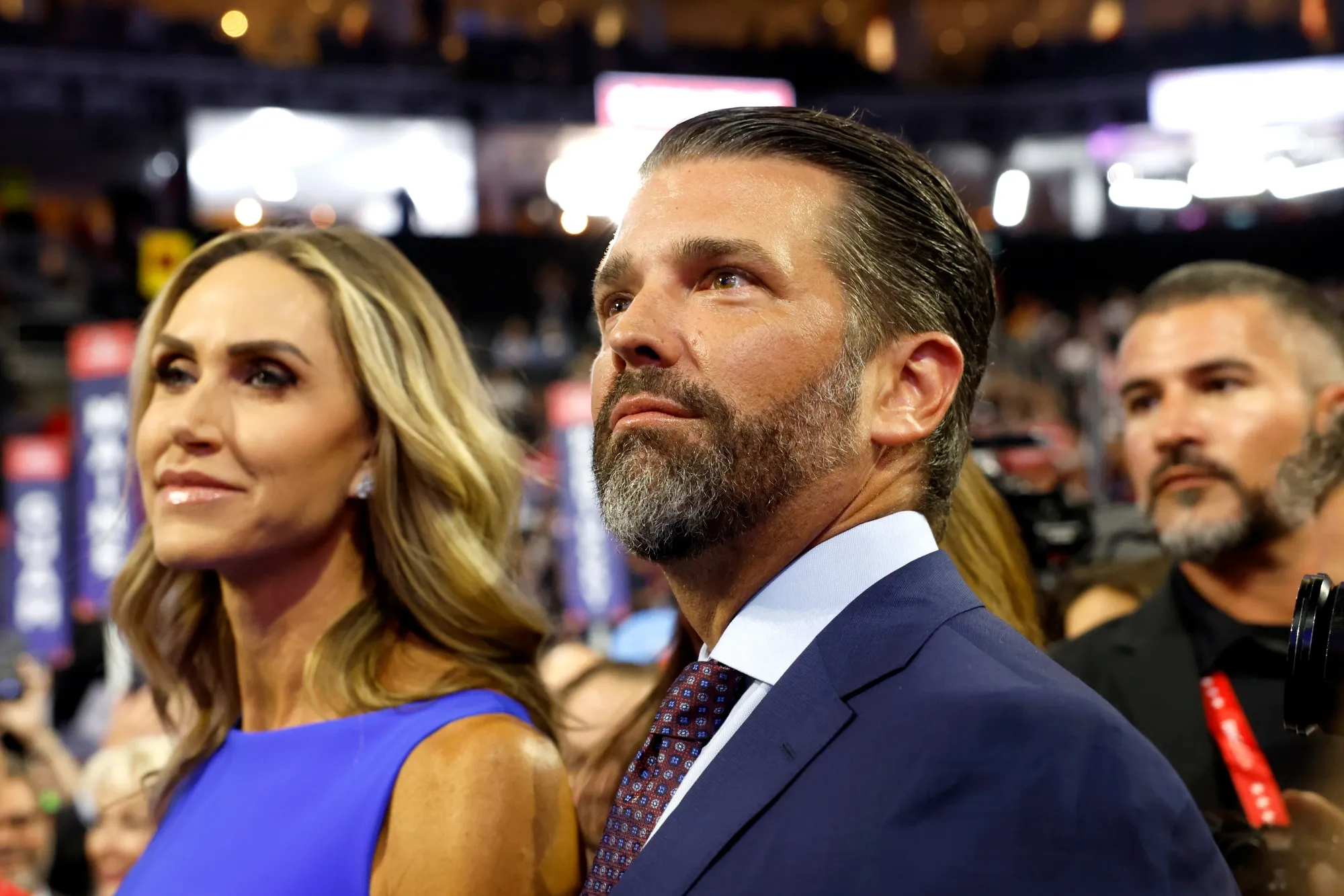Donald Trump Jr. and Lara Trump