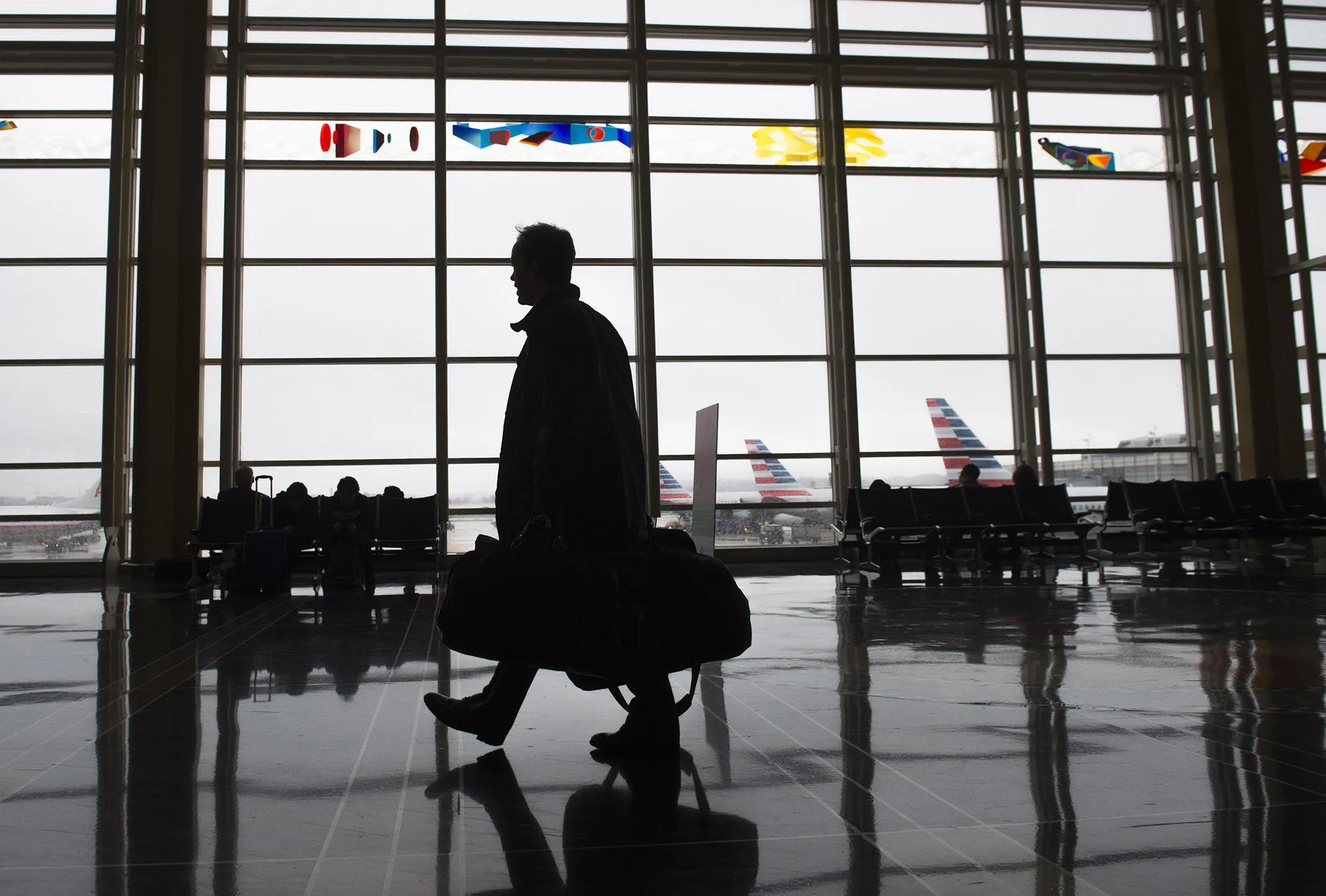 US-BUSINESS-HOLIDAY-TRAVELERS