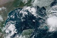 Satellite image over the gulf of Mexico, Sept 12.