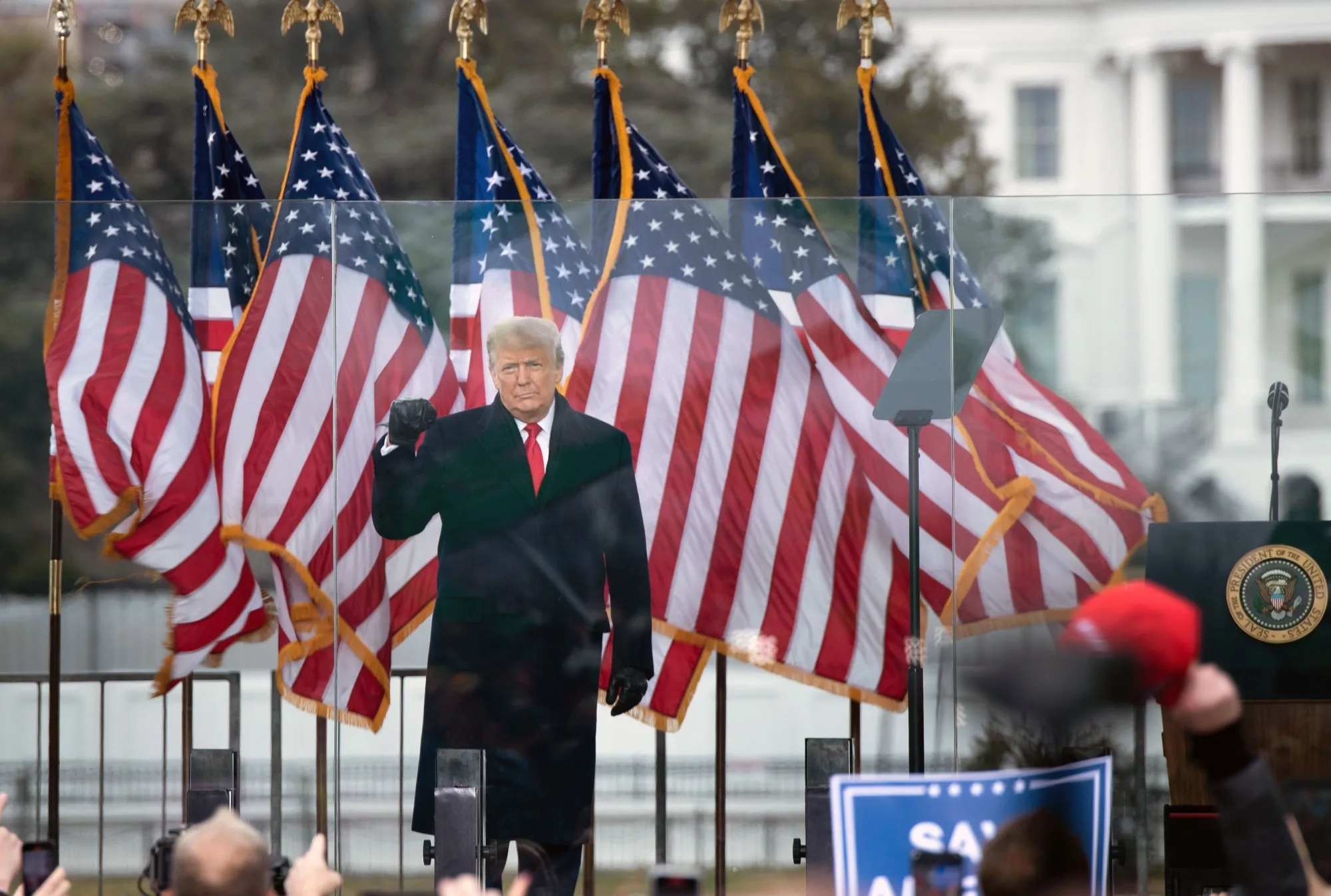 Trump and his mob on Jan 6, 2021.