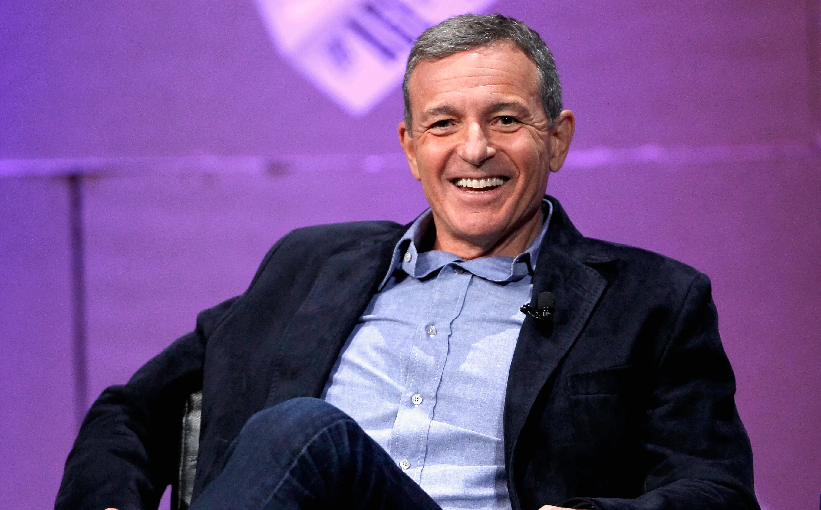 SAN FRANCISCO, CA - OCTOBER 09: The Walt Disney Company Chairman and CEO Bob Iger speaks onstage during "From 7 Dwarves to 140 Characters" at the Vanity Fair New Establishment Summit at Yerba Buena Center for the Arts on October 9, 2014 in San Francisco, California. (Photo by Kimberly White/Getty Images for Vanity Fair)