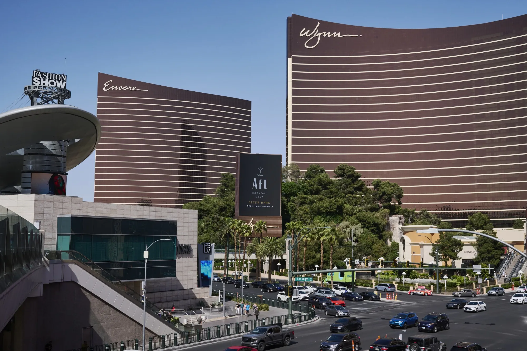 The Wynn Las Vegas resort and casino in Las Vegas, Nevada, US.