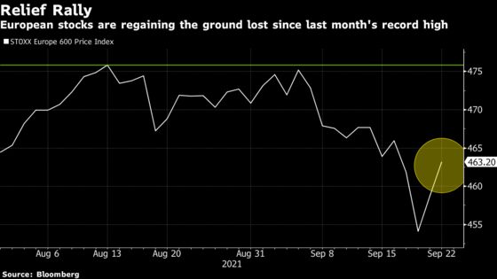 European Stocks Rise as Fed Decision Adds Fuel to Relief Rally