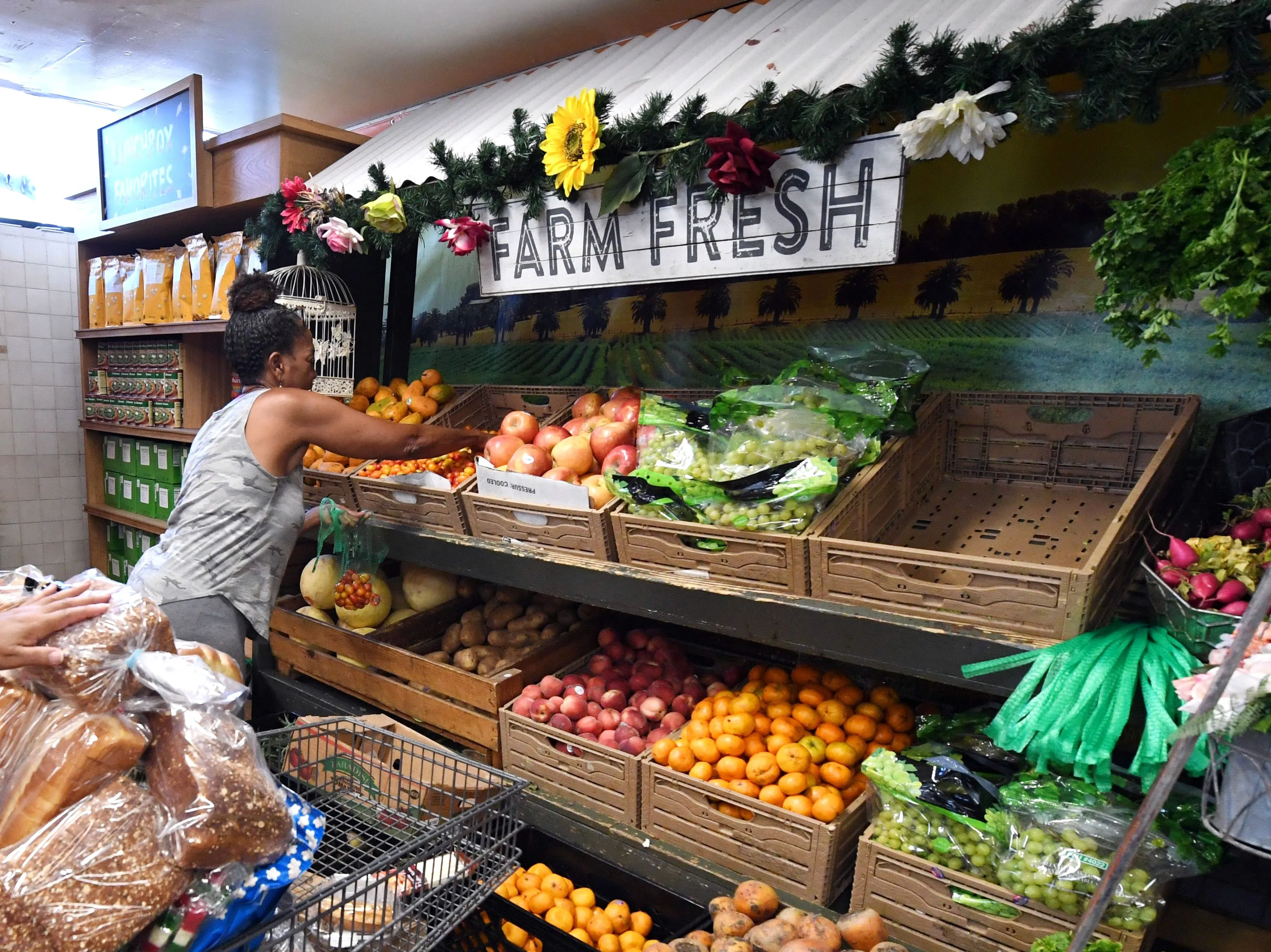 Food banks are busier as prices rise.