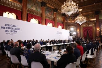 FRANCE-POLITICS-ENVIRONMENT-OCEAN-ECONOMY-FINANCE-DIPLOMACY