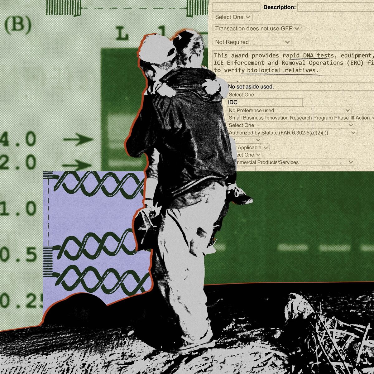 ICE Is Seeking to DNA-Test Families Targeted for Deportation