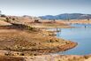 Most of Victoria and New South Wales in Australia has been in the grip of an unprecedented drought for the last ten years. River levels have dropped and reservoirs are at a fraction of their capacity. Lake Eildon was built in the 1950's to provide irriga
