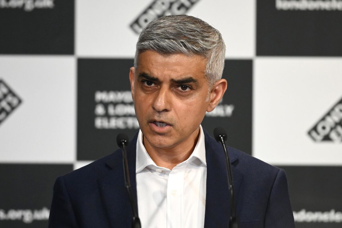 Sadiq Khan Wins Second Term as London Mayor After Close Race - Bloomberg