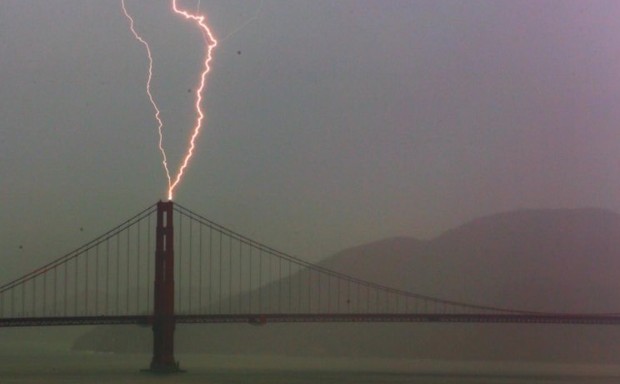 Why I went out in a lightning storm to watch the San Francisco