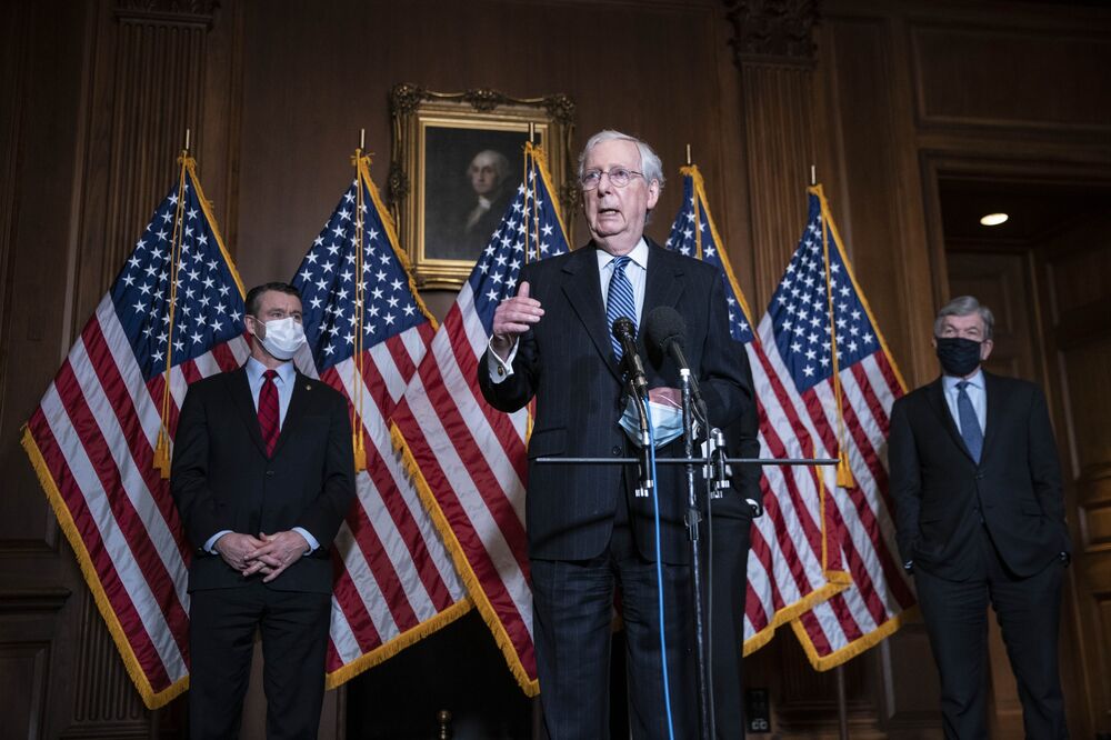 Mcconnell Says Relief Talks Should Drop Liability State Aid Bloomberg