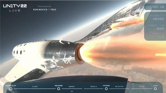 Branson, Virgin Galactic Pull Off Key Test for Space Tourism