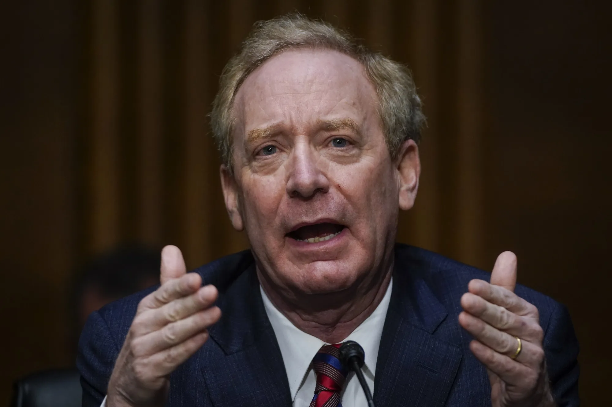 Brad Smith, president of Microsoft Corp.
