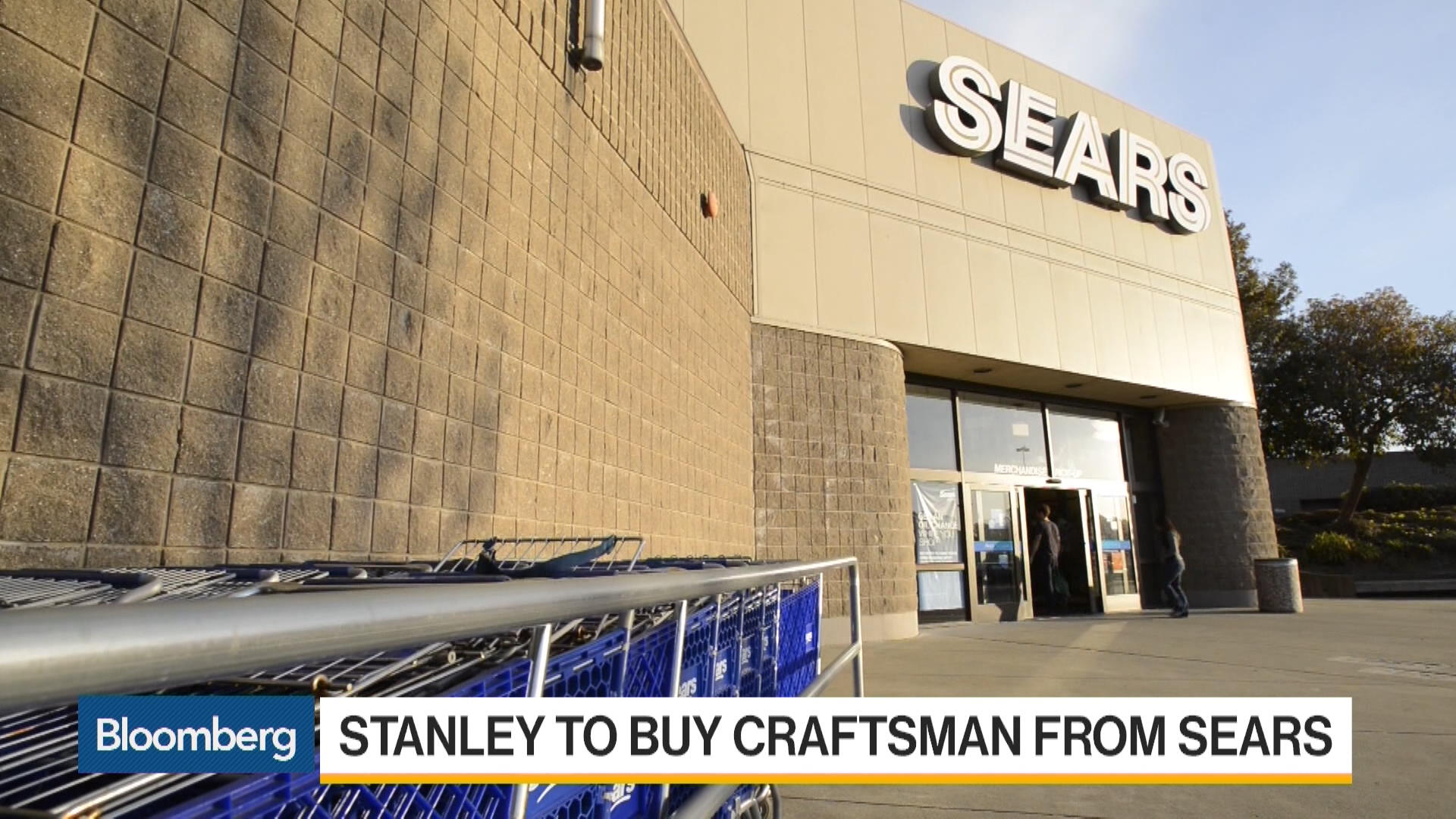 Watch Sears Selling Craftsman to Stanley for 900 Million Bloomberg