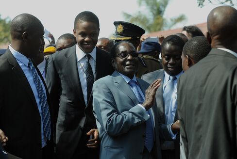 Zimbabwe's President Robert Mugabe