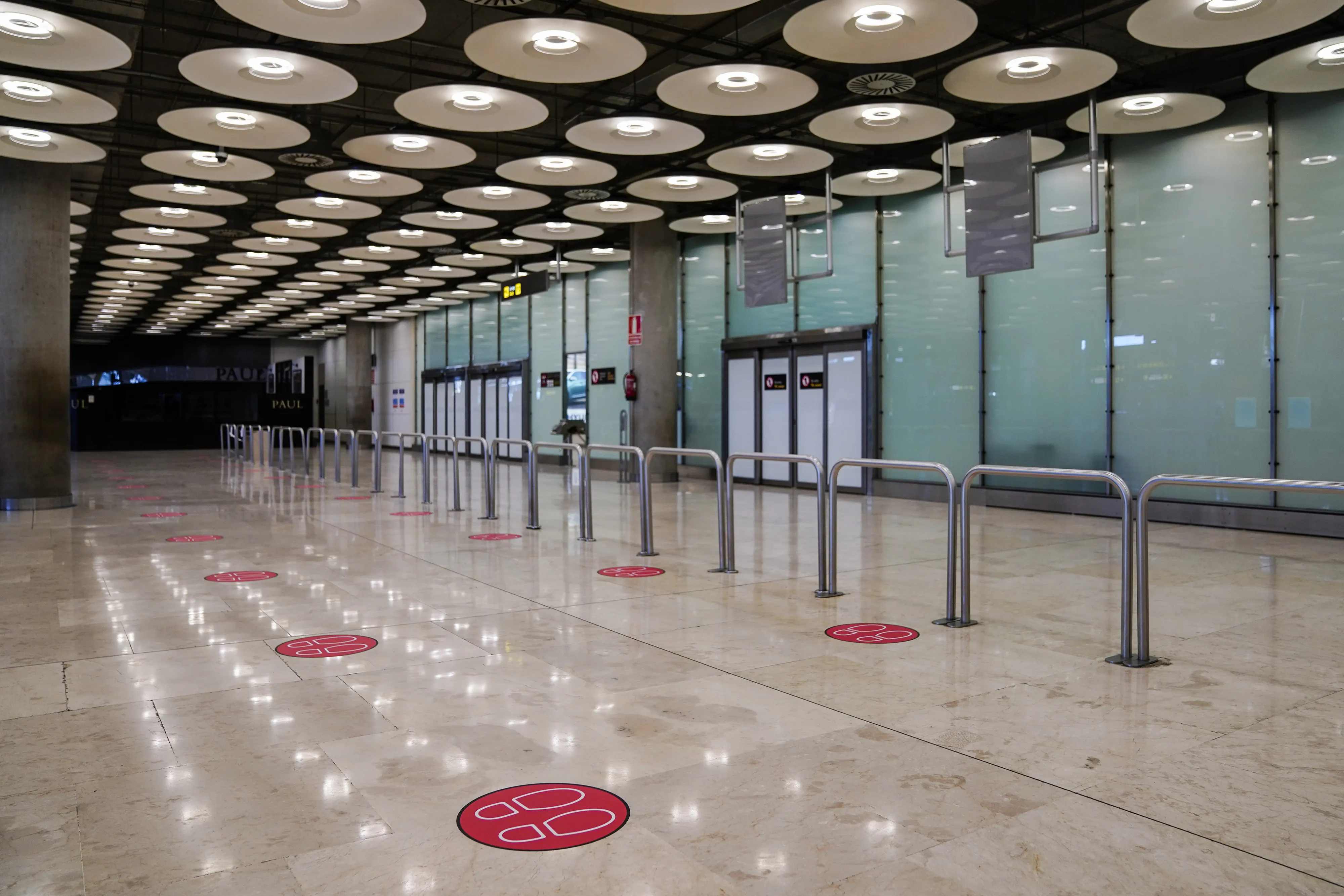 Madrid Barajas Airport As Aviation Industry Navigates Virus Turbulence