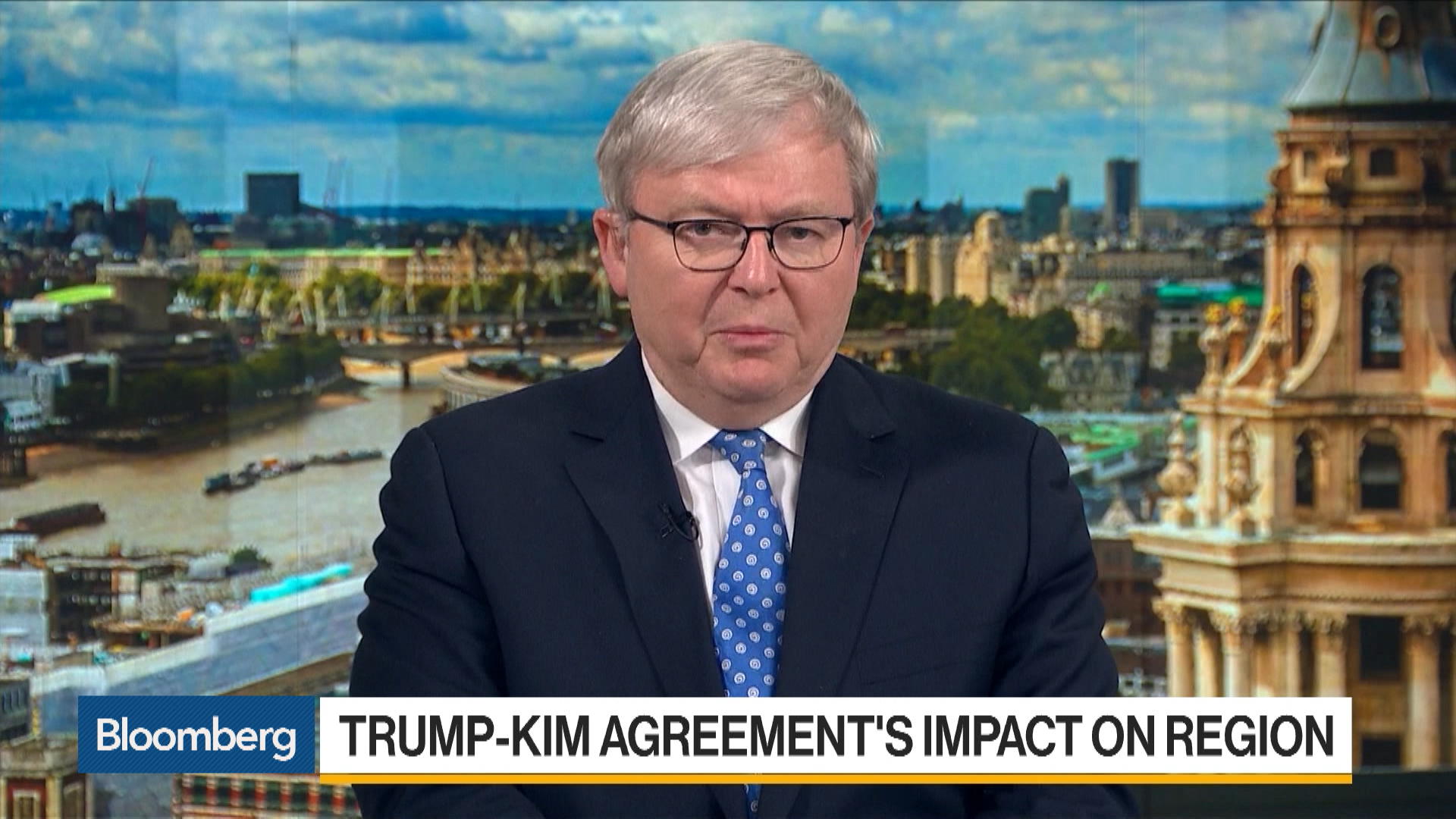 Watch Rudd Says South Korea Will Be Happy With Trump Summit Bloomberg