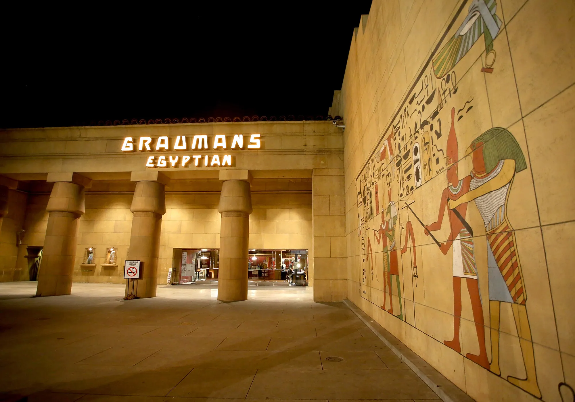 Egyptian Theatre in Hollywood.