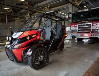 relates to Your Crash Paramedic May Pull Up in This Electric Three Wheeler