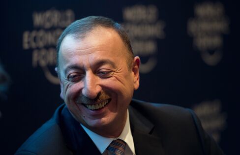 Azerbaijan's President Ilham Aliyev