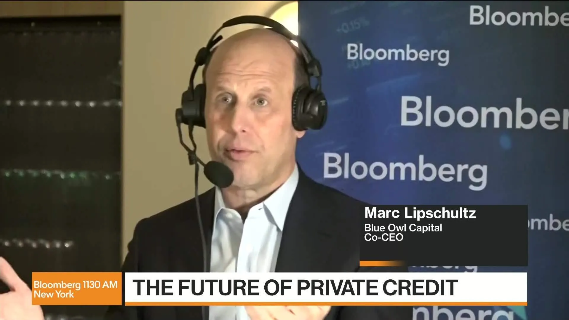 Watch Bloomberg Invest: Blue Owl Co-CEO Marc Lipschultz on the Growing ...