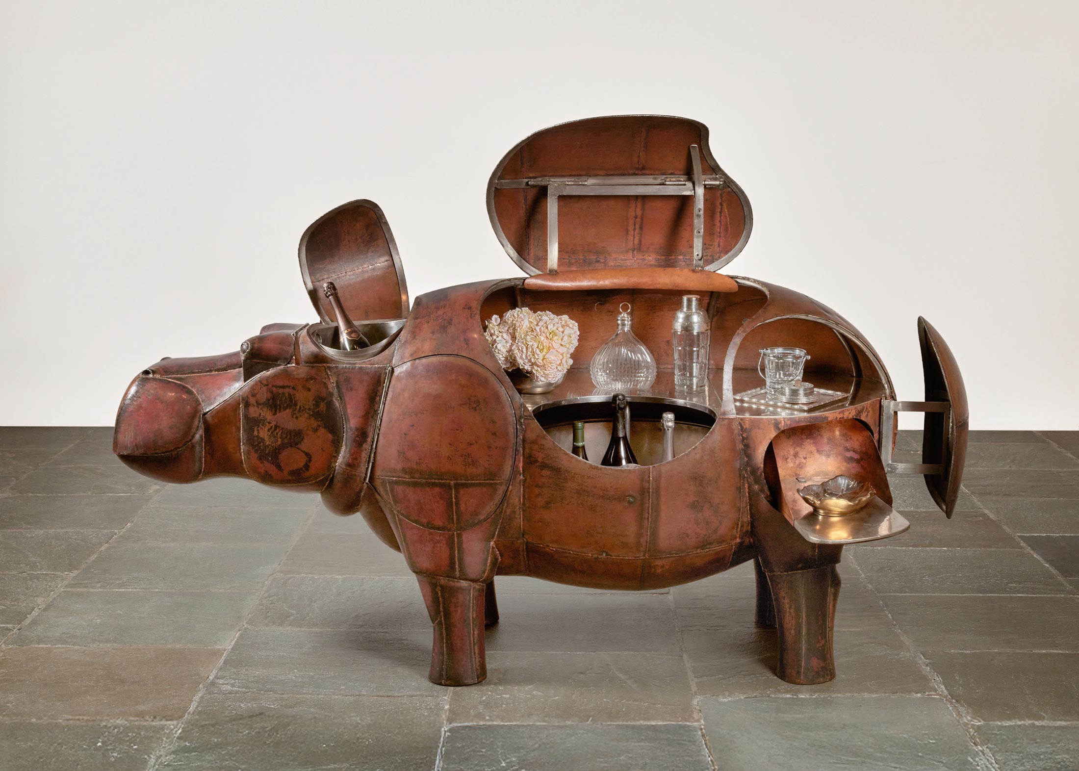 Francois Xavier Lalanne, Hippopotame Bar, piece unique Source: Sotheby's