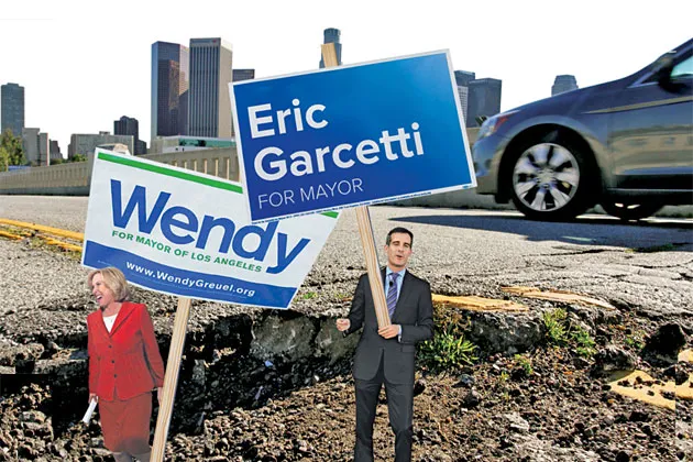 Want to Be Mayor of Los Angeles? Fix the Potholes